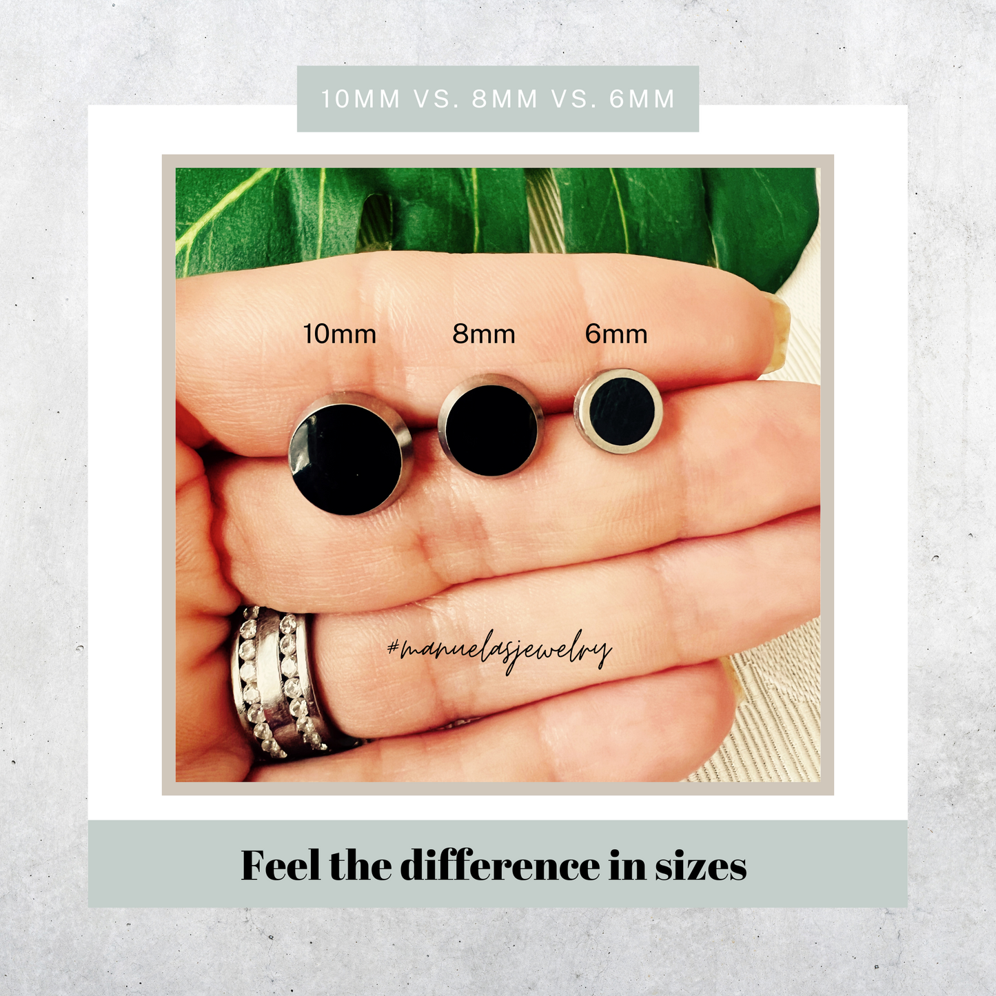 Black with gold Earrings