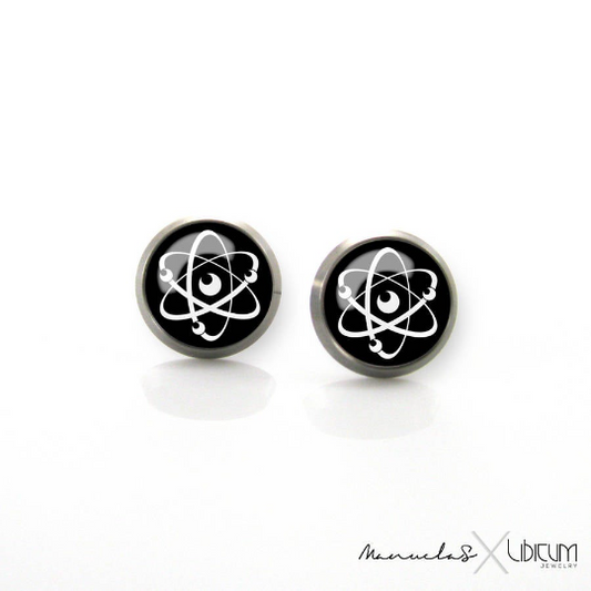 Atom Men Earrings
