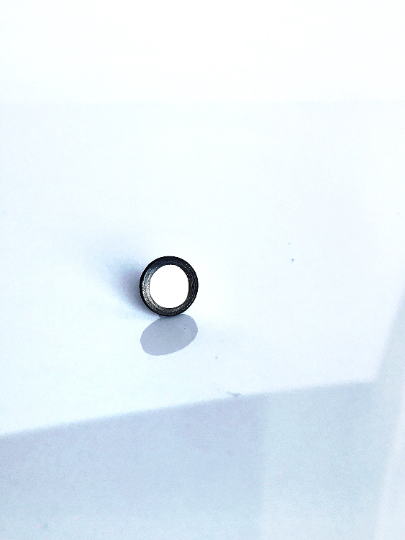 Black Carbon Men Earrings