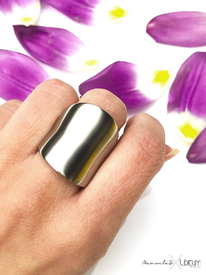 Satin Wide Ring