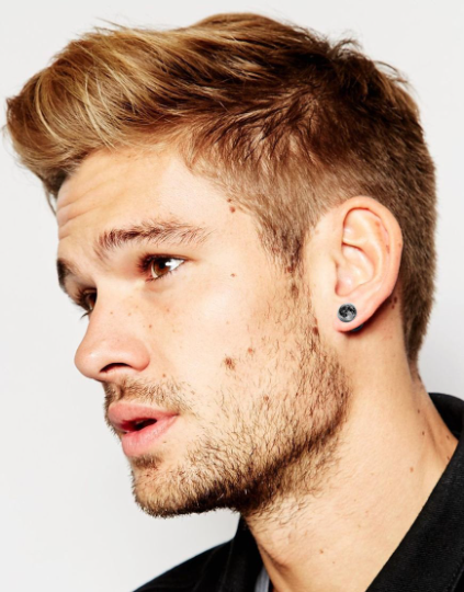 Full moon Men Earrings ManuelaS