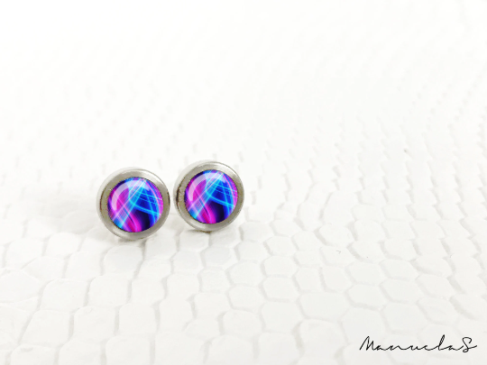 Titanium earrings, tiny earrings, sensitive earrings, kids earrings